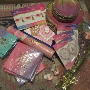 Once Upon a Time first birthday party supplies